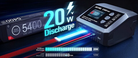 Зарядное устройство SkyRC S100 neo 12А 200W(DC)/100W(AC) LiPo 6S