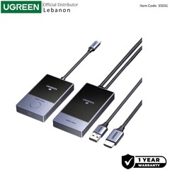 Беспроводной HDMI UGREEN CM737 (35031A) Wireless HDMI Transmitter and Receiver, серый