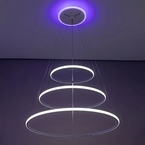 Подвесная светодиодная люстра Citilux Неон Смарт CL731A090E