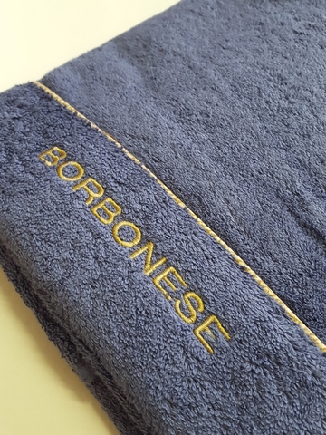 Набор полотенец 5шт Borbonese Classic Renere 571 темно-синий