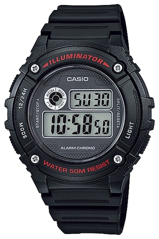 Наручные часы Casio W-216H-1A фото