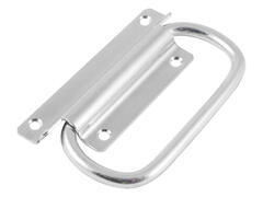 70-0-800 Ручка дверная откидная оцинкованная (Россия)