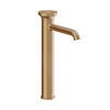 Gessi 66004#726 Gessi Origini Смеситель для раковины высокий без донного клапана, в компл с отд вставкой, цвет Warm Bronze Br. PVD (ждем на склад 1шт к 15 апреля)