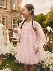 Платье для девочки Next E57-561, Розовый