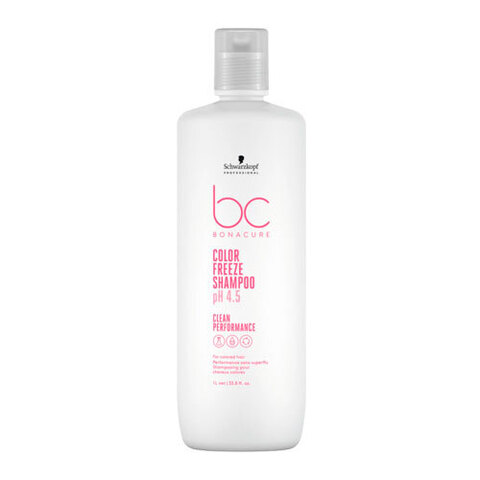 Schwarzkopf BC Bonacure Clean Performance pH 4.5 Color Freeze Shampoo - Бессульфатный шампунь для окрашенных волос