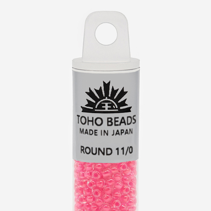 Японский бисер TOHO Round 11/0 (№978), окрашенный изнутри глянцевый