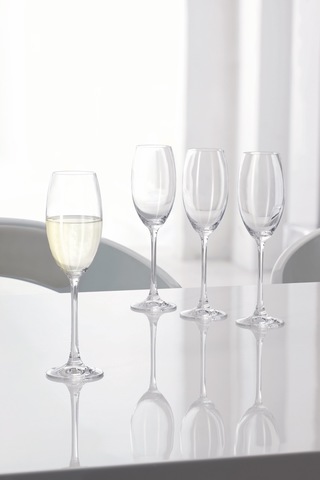Набор из 4-х бокалов для шампанского Champagne Flute 272 мл, артикул 85695. Серия Vivendi Premium