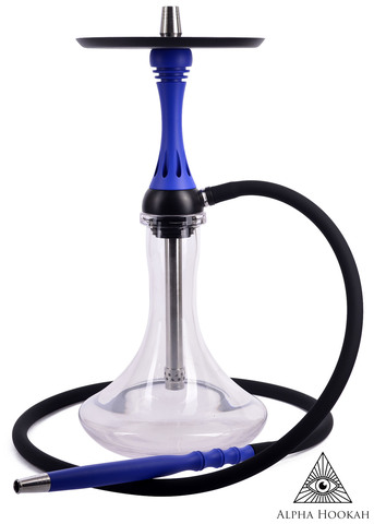 Alpha Hookah Model X BLUE MATTE