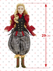 Кукла модная Алиса в Зазеркалье Коллекционная (повреждения упаковки)