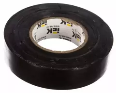 Изолента 0,18х19 мм черная 20 метров ИЭК  UIZ-20-10-K02