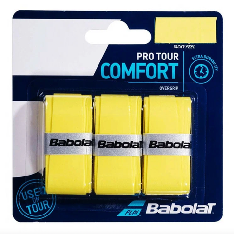 Намотка для ракетки Babolat Pro Tour Comfort Yellow (3шт)