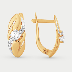 Серьги золотые