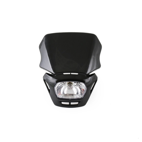 Фара с обтекателем для питбайка (тип TTR-R) черная