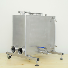 Непрерывный парогенератор для НБК (непрерывной бражной колонны) и барботера для густых браг