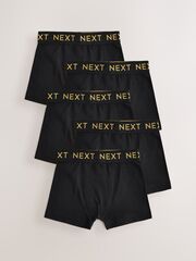 Трусы для мальчика Next AA9-665, 5 шт., Черный