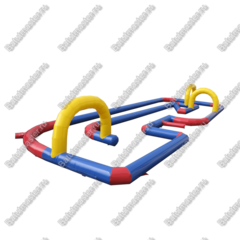 Надувная трасса "Спортивная зона 2", 13*6*2,5 м