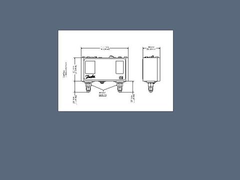 Реле давления KP15 Danfoss 060-126466