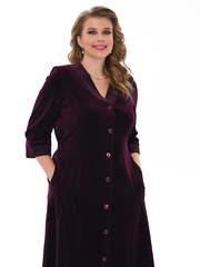 4067 Халат на пуговицах