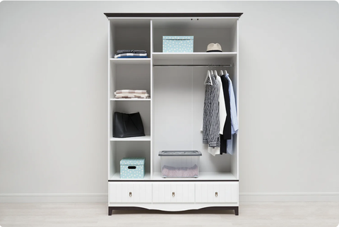 Шкаф 3-х створчатый Вояж