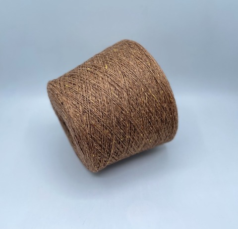 Filcom, Tibet tweed 2/11 550м. 50%Як, 50%Шелк, Ольха,твидовый, 37150