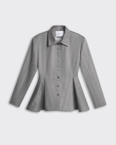 Рубашка изо льна и хлопка елочка Эрменеджильдо Дзенья