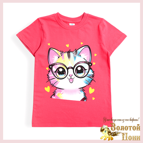 Футболка хлопок д (5-8) 260316-BK0002D.10