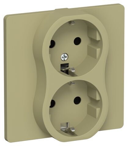 FLITE Роз. 2-я с з/к без з/ш б/к 16А РС12-1-К-ФлО ол. IEK