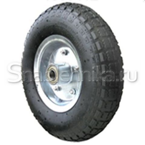 Колесо пневматическое 250 мм со стальным диском PR1804-16 симметричное