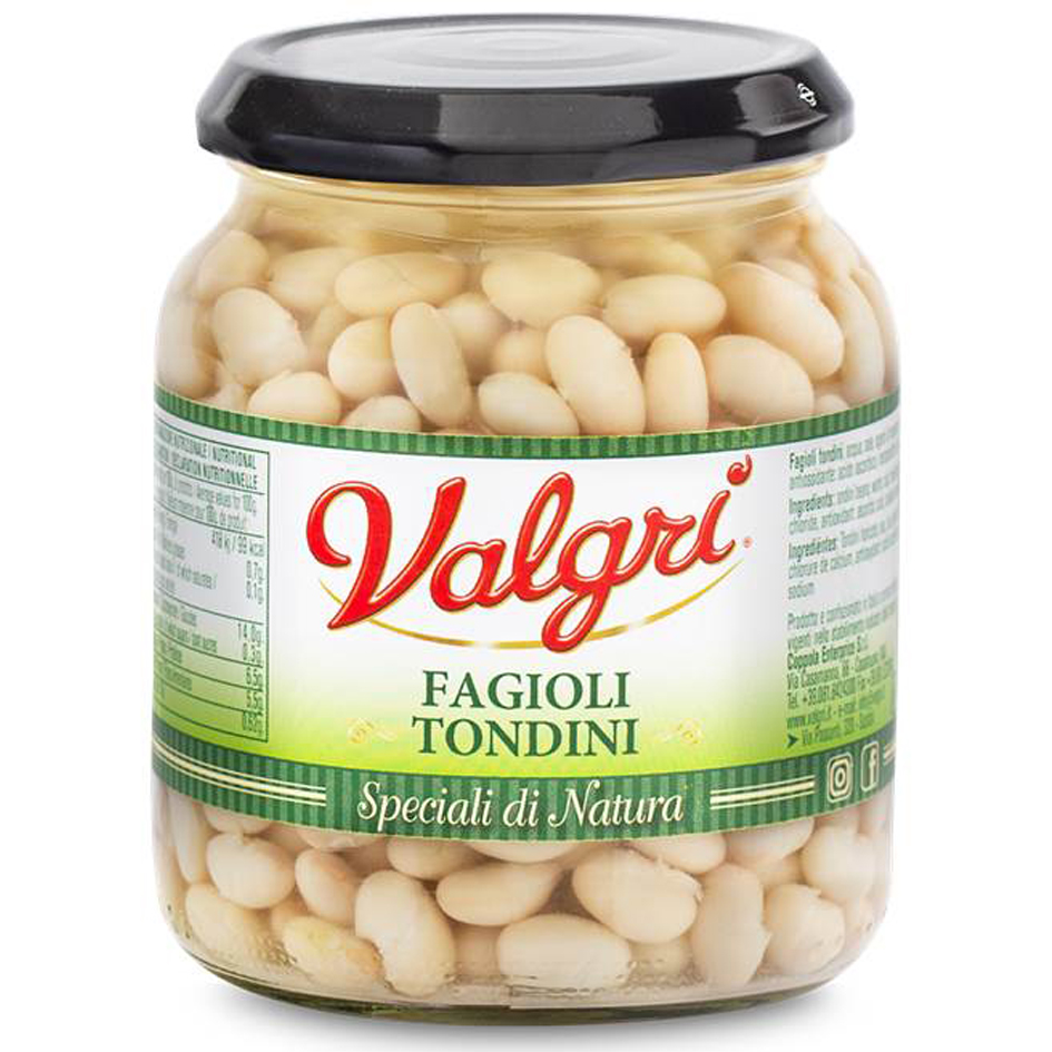 Фасоль белая Тондини консервированная Valgri 350 г