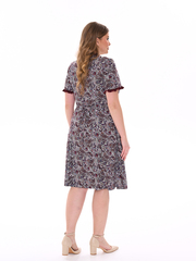 4549 Халат на пуговицах