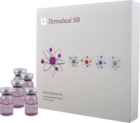 Мезококтейль Dermaheal SB от пигментации 1 упаковка 10 ампул по 5 мл.