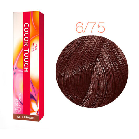 Wella Professional Color Touch Deep Browns 6/75 (Палисандр) - Тонирующая краска для волос