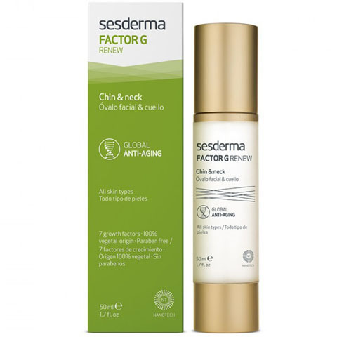 Sesderma FACTOR G RENEW: Средство омолаживающее для овала лица и шеи (Oval Face & Neck)