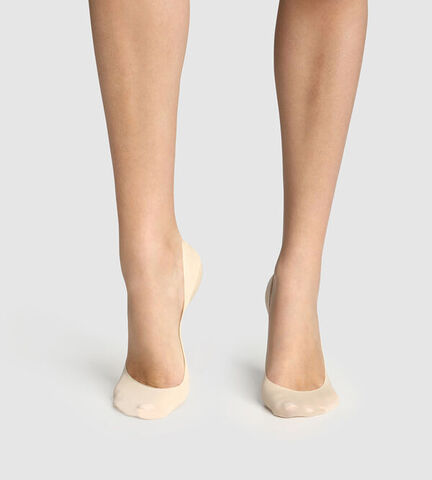 Пoдcлeдники женские бесшовные 2 пары в упаковке DIM 0AVV