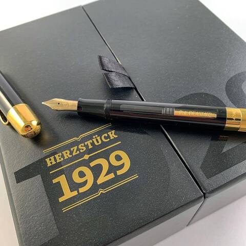 Ручка перьевая Pelikan M101-M Herzstück 1929 LE, M (812597)