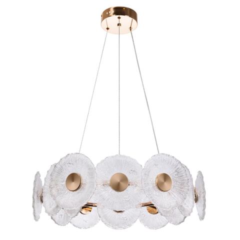 Подвесная светодиодная люстра Arte Lamp CHERISH A2097LM-90GO