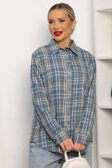 Рубашка Денни (джинс) Б14134-7М LT Collection