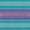 Пряжа Alize COTTON GOLD BATIK 4531 (сирень,лиловый,синий,голубой,бирюза)