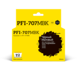 Картридж T2 IC-CPFI-707MBK для Canon imagePROGRAF iPF830, 840, 850 (700мл.), матовый черный, с чипом