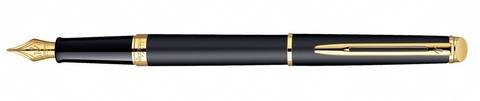 Ручка перьевая Waterman Hemisphere Matt Black GT, F (S0920710)
