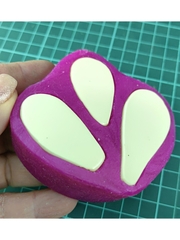 Молды пластиковые+вайнер силиконовый НП-1, НП-2, НП-3 лепестки пиона 3шт