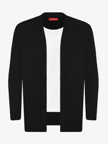 Кардиган с планкой из экохлопка