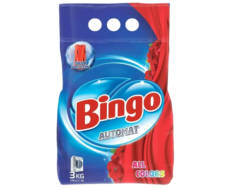 Стиральный порошок Bingo Для цветного белья AL Colors 3кг