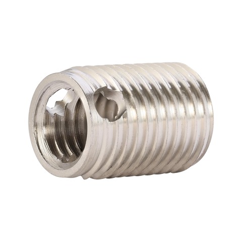 Вставка резьбовая М10х1,5 (Самонарезная, нерж. сталь, отв.) 6h L=18мм H-Tools 9791101HT