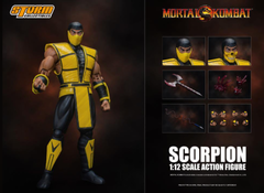 Фигурка Скорпион из игры Мортал Комбат Storm Collectibles 1/12