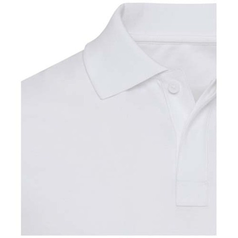 Поло унисекс Graphite с коротким рукавом из органических материалов, которые отвечают стандарту OCS, плотностью 180 г/м²