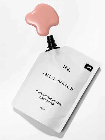Гель моделирующий IBDI NAILS 09 Облачный коралл 50мл