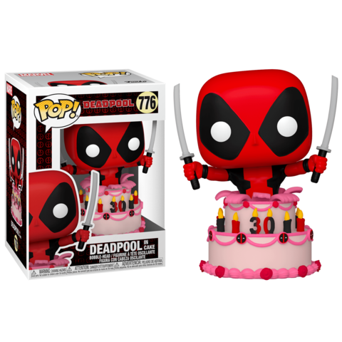 Funko POP! Marvel. Deadpool 30th: Deadpool in Cake (776)