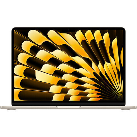 Ноутбук Apple MacBook Air 13 2024 MXCU3LL/A (M3 8-Core, GPU 10-Core, 16 GB, 512 Gb), сияющая звезда