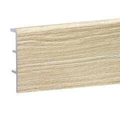 Плинтус дюрополимерный Rico Concept Ясень беленый 80024 80х20х2200 мм